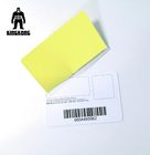 صورة شخصية الموظف الطالب شخصية بطاقة بلاستيكية بولي كلوريد الفينيل تشمل ملصقا شفاف