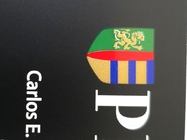 مات الأسود معدن الفولاذ المقاوم للصدأ بطاقة الاسم 1.2mm شعار مخصص طباعة ملونة